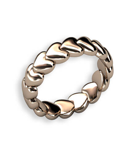 Eternity guldring 18 k