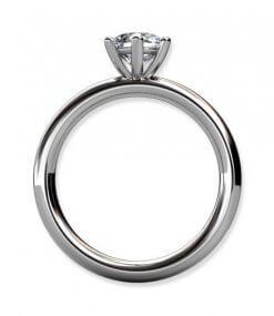 diamantring vitguld