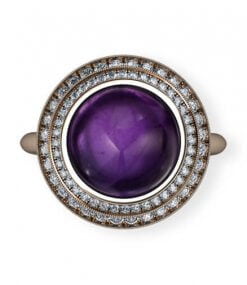 ametist rosettring milligriff