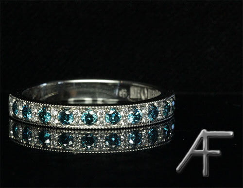 milligriff fadeninfattad alliansring