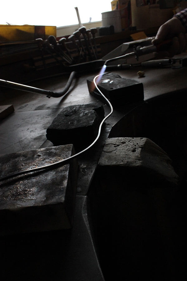 fyrkantstråd glödgas