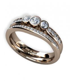 trestensring och alliansring