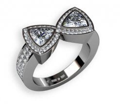 diamantring i platina