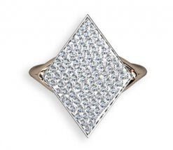 pavéinfattade briljanter