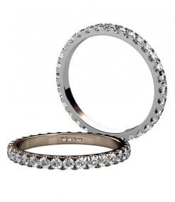 alliansringar i vitguld