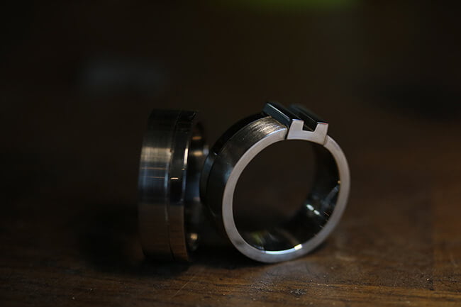 vigselring under produktion