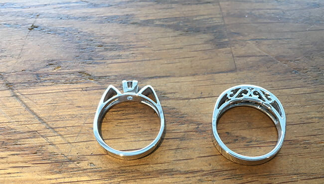 renoverade guldringar