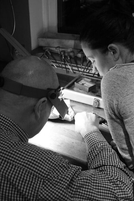 genomgång av tillverkning av diamantring