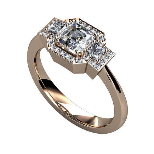 vigselringar guld diamanter