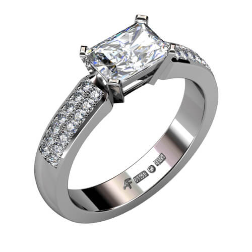 vigselringar guld med diamanter