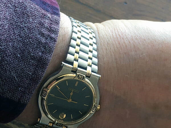 reparera gucci klockband