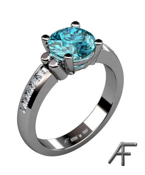 design vigselring topas