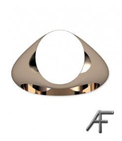 klackring guld oval