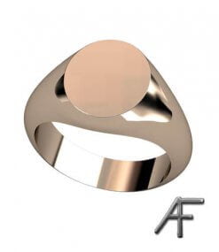 massiv oval klackring