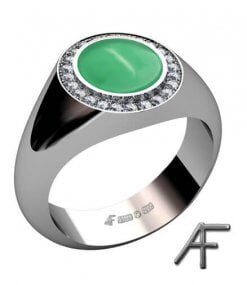 damklackring vitguld