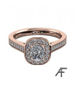 haloring Alicia roséguld