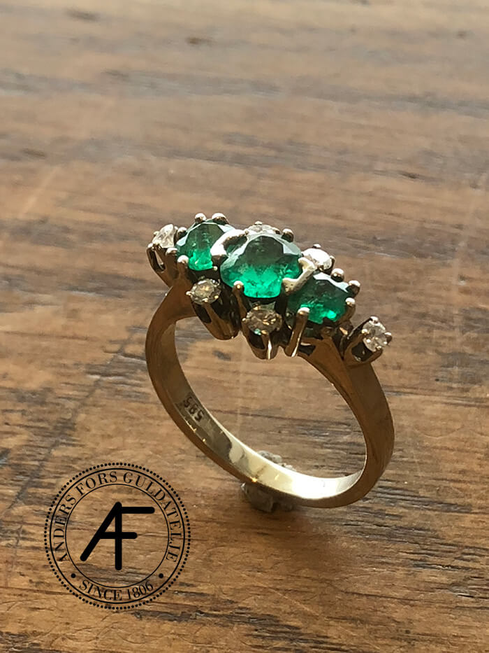 omarbete av gammal ring