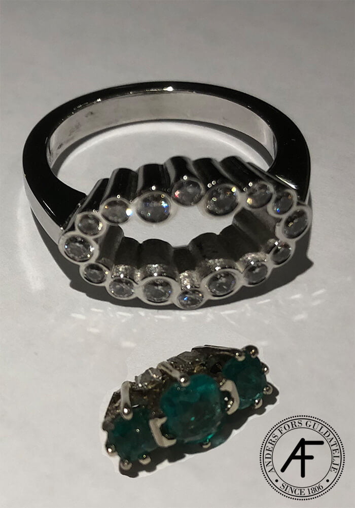 smaragdring omarbete