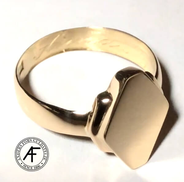 platta lödd på klackring